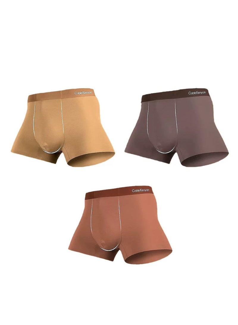 CableKenyon high-end 60S Lanjing Mordell mulberry silk 7A nourishing antibacterial crotch men's pants - Image 1